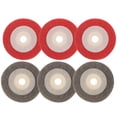 thumbnail image 1 of OUNONA 6Pcs Buffing Wheels Gray For Workshop Professionals Polishing, 1 of 5