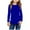 Blue, variant on BRGZLK Long Sleeve T-Shirts For Kids Boys Girls Trendy Solid Color Round Neck Casual Tops Fall Basic Pullover Undershirts Orange 7-8 Years