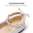 thumbnail image 4 of DREAM PAIRS Girls' Ballet Flats Comfortable Foldable Slip-On Dress Shoes Lightweight Portable Travel Flats with Bow Detail, 4 of 5
