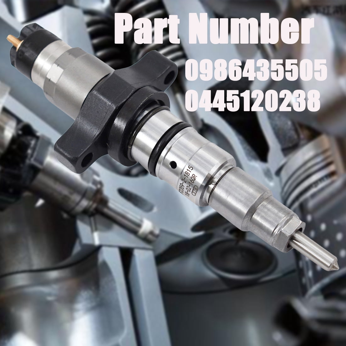 LABLT Diesel Fuel Injector Set for 2004-2009 Dodge Ram Cummins 5.9L 0445120238