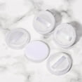 thumbnail image 4 of 5-Piece Round Makeup Puff Set - Soft Cotton Powder Applicators for Compact Foundation and Blush - Pink, 4 of 9
