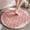 Pink, variant on CSCHome Round Bath Mat Bathroom Mats with Drain Holes Suction Cups, Quick Easy Cleaning, Feet Massage,Bath for Tub & Stall Bathroom 22*22inch