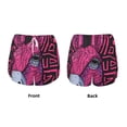 thumbnail image 5 of Picia ink Donkey Pop Art Pattern Women's 2 in 1 Athletic Running Shorts High Waisted Workout Casual Gym Sweat Shorts with Comfy Liner Zipper Pockets-X-Large, 5 of 9