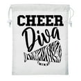 thumbnail image 2 of Mini Cheer Drawstring Bag Pom and Cheer Goodie Bag Team Cheer and Pom Cinch Bags, 2 of 2