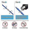 thumbnail image 4 of 500pcs Solder Joint Wire Connector - Shrink Solder Butt Connectors - Solder Connector Kits - Insulated Waterproof Wire Terminals For Automobiles And S, 4 of 5