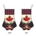 thumbnail image 4 of Dog Paw Decorative Socks 17x11.8in Top With A Strap Design For Easy Hanging For Festive Christmas Party Decorations Maple Leaf Snow Mountain Shrub, 4 of 8