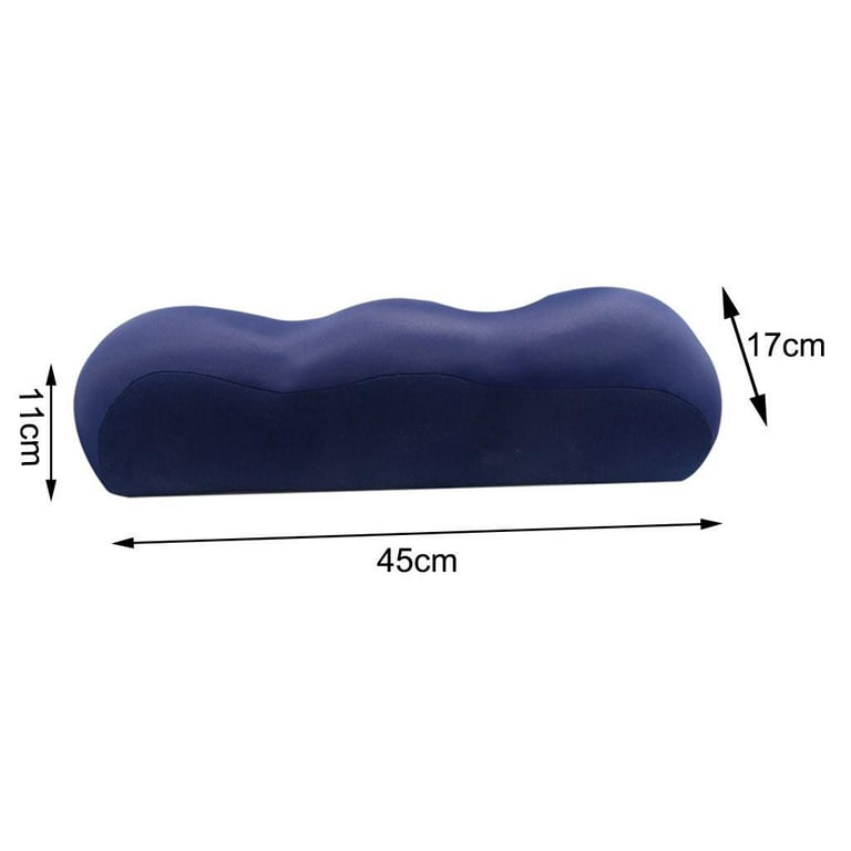  ZRWLUCKY Midnight Blue Knee Bolster Pillow for Legs Neck Roll  Pillow Insert Round Pillow Insert 17 Inch Massage Table Cushion Pad Foam  Lumbar Support for Bed : Home & Kitchen