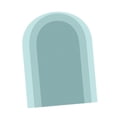 thumbnail image 3 of Bamboohart Arch Wall Decal Boho Arch Wall Sticker Background Home Holiday PVC Wallpaper Blue, 3 of 9