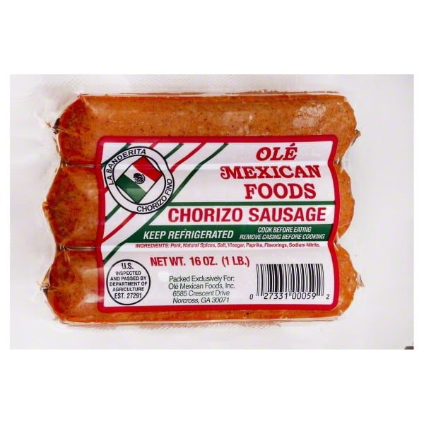 Ole Mexican Foods Chorizo Sausage, 16 Oz