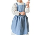 thumbnail image 3 of SAYOO Kids Boys Girls Apron, Children Adjustable Bib Apron Kitchen Baking Uniform with Side Pocket, 3 of 4
