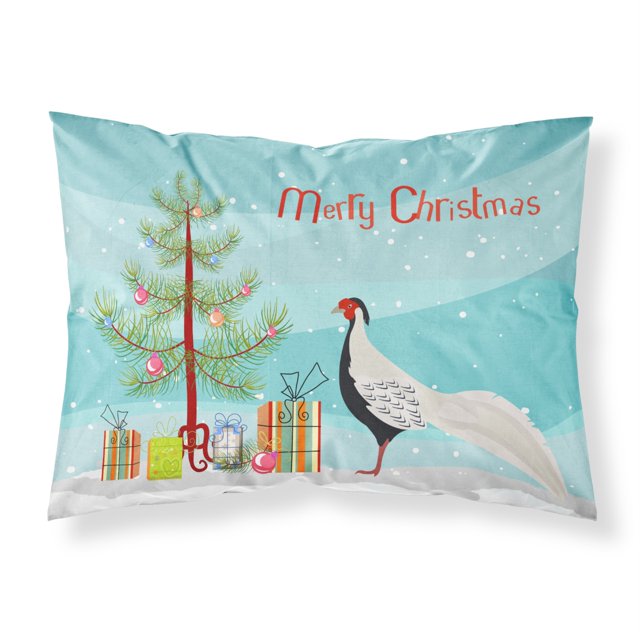 Funda de almohada navideña Treasures Silver, estándar, multicolor Caroline's Treasures BB9296PILLOWCASE