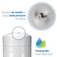 thumbnail image 3 of iSpring T20M Réservoir de Stockage d'Eau de 20 Gallons pour Puits et Osmose Inverse RO avec Capacité de 14 Gallons, 3 of 5