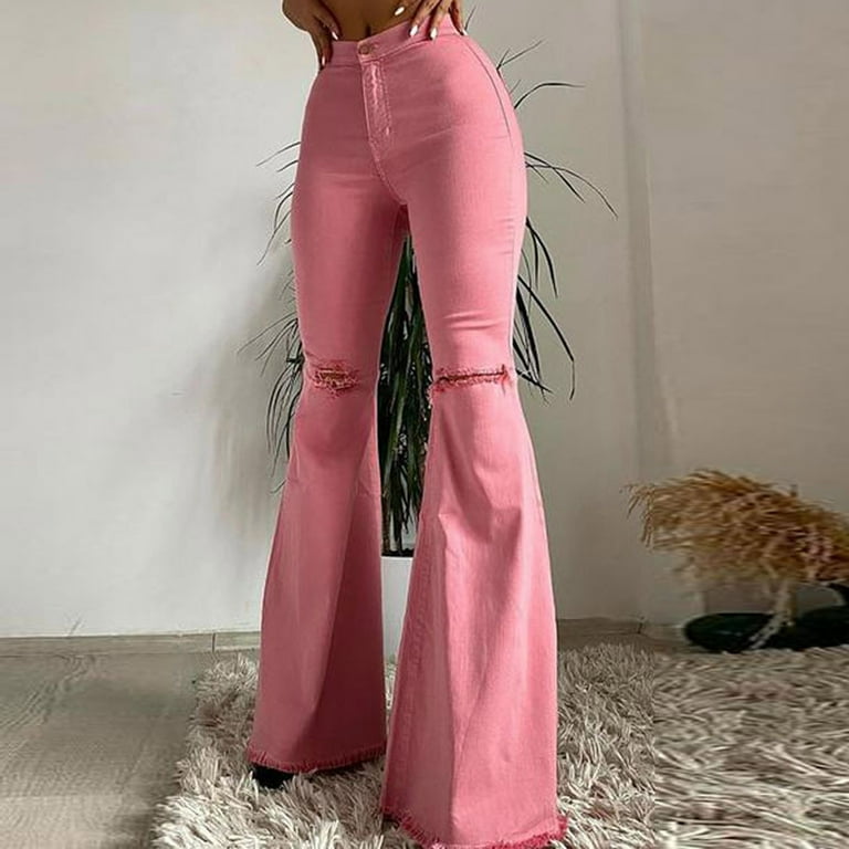 Bell Bottom Jeans Flare Pants Outfit Fashion Nova Posijego Women