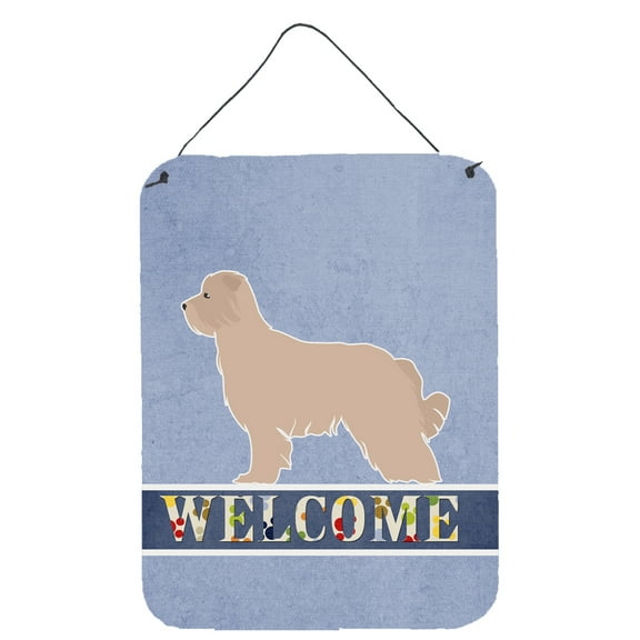 Carolines Treasures BB5522DS1216 Pyrenean Shepherd Welcome Wall or Door Hanging Prints
