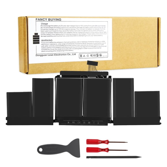 Batería de repuesto para portátil A1417 para MacBook Pro 15"