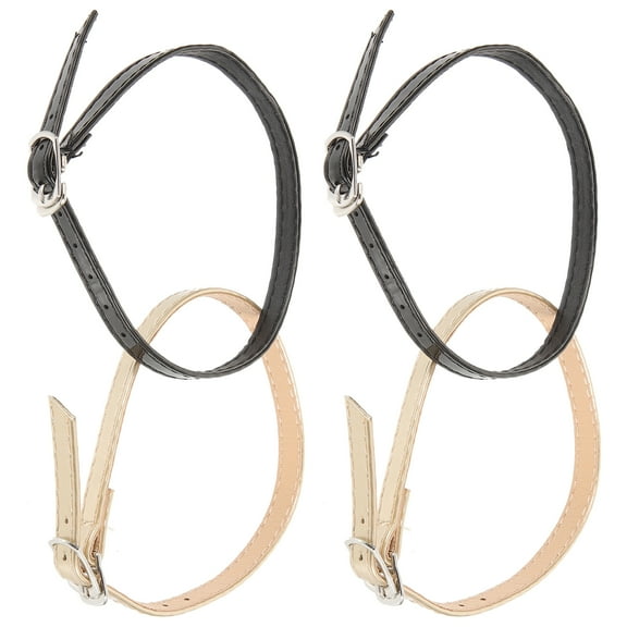 HOMEMAXS  2 Pairs Shoelace Belt High Heels Strappy Shoes Supply DIY Straps