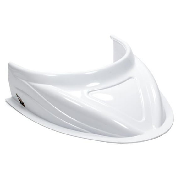 040-4113-W 5 in. MD3 Flat Hood Scoop, White