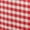 Red, variant on French Blue  Gingham Checkered Design Cotton Runner 16" x 72" Rectangular