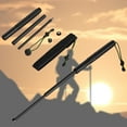 thumbnail image 2 of Foldable Trekking Pole, Lightweight Portable Hiking Stick, Adjustable Telescoping Alpenstock for Mountaineering, Camping, and Outdoor Activities, 2 of 5