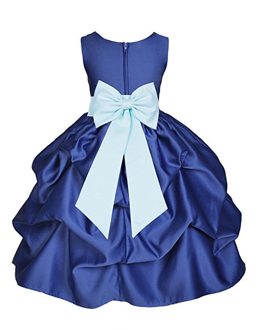 navy blue reception dress