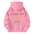 thumbnail image 5 of Womens Hoodies Womens Fall Fashion 2025 Women's YOU ARE ENOUGH Dear Person Behind Me Remember That Mental Health Hoodie, 5 of 6