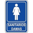 thumbnail image 1 of Señal Indicativa Pública Señalamientos Informativos 30x40 cm Informativos Sanitarios Damas Normal, 1 of 1
