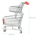 thumbnail image 2 of LITINKIMI Metal Shopping Cart Mini Shopping Cart Design 1Set, 2 of 6