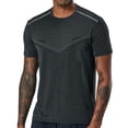 thumbnail image 1 of Workout Shirts for Men, Moisture Wicking Quick Dry Active Athletic Men's Gym Performance T Shirts,, 1 of 6