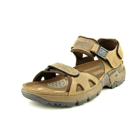 Allrounder By Mephisto Alligator Men Round Toe Leather Brown Sport Sandal