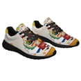 thumbnail image 6 of WeStVirginia Stte Fall Pumpkins Shoes Sneakers Black Size 4, 6 of 7
