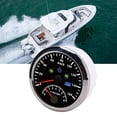 thumbnail image 1 of 85mm GPS Speedometer Tachometer Gauge LCD Red Backlight, High Indication Accuracy, IP67 Waterproof, Low Power Consumption, Wide Working Voltage, Wide Application, 1 of 8