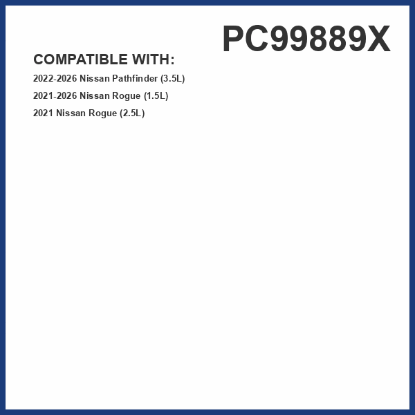 PUREFLOW PC99889X Cabin Air Filter | Fits 2021-2026 Nissan Rogue 1.5L; 2022-2026 Pathfinder 3.5L; 2021 Rogue 2.5L