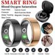 thumbnail image 1 of Anillo inteligente R06 2024 para hombre y mujer, monitor de frecuencia cardíaca y oxígeno en sangre, resistente al agua IP68 y 5 ATM, modo multideportivo, monitor de sueño, 1 of 2