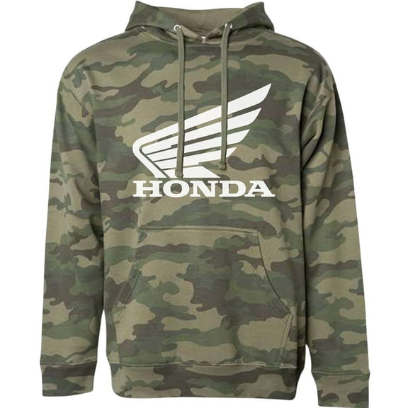 Licensed Honda Wing Mens Pullover Hoody Camo 3XL