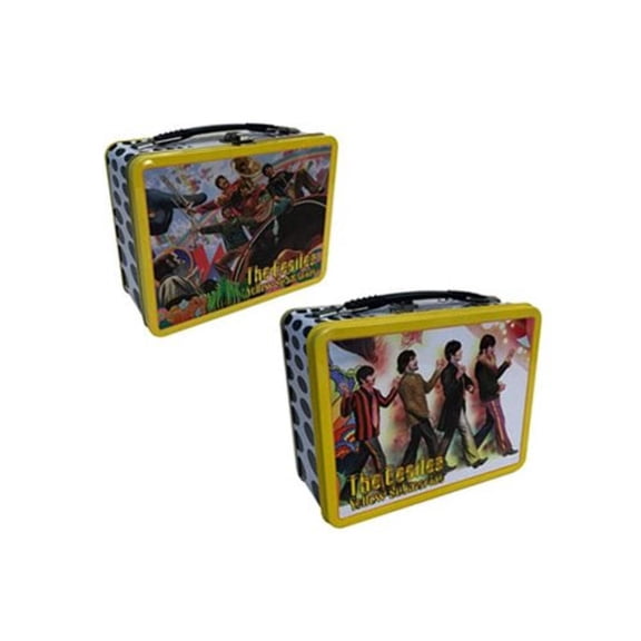 The Beatles Alex Ross Art Yellow Submarine Retro Style Tin Tote