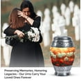 thumbnail image 4 of Twilight's Blooms Small Ashes Keepsake - Cremation Memorial - Funeral Urns For Adult Ashes Women - Adult Urns For Human Ashes Men - Urn For Ashes Adult Male Small (Size-3inch,2pcs), 4 of 5