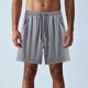 thumbnail image 5 of Pantalones cortos deportivos de seda helada de corte holgado para hombre, pantalones cortos atléticos de 5 pulgadas para hombres altos y corpulentos, prenda ligera y transpirable para actividades a, 5 of 8