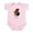 Petal Pink, variant on CafePress - Three Labs Infant Bodysuit - Baby Light Bodysuit, Size Newborn - 24 Months