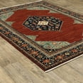 thumbnail image 3 of Oriental Weavers Lilihan Area Rug 5503M Traditional Red Bulbs Bordered 5' 3" x 7' 6" Rectangle, 3 of 3