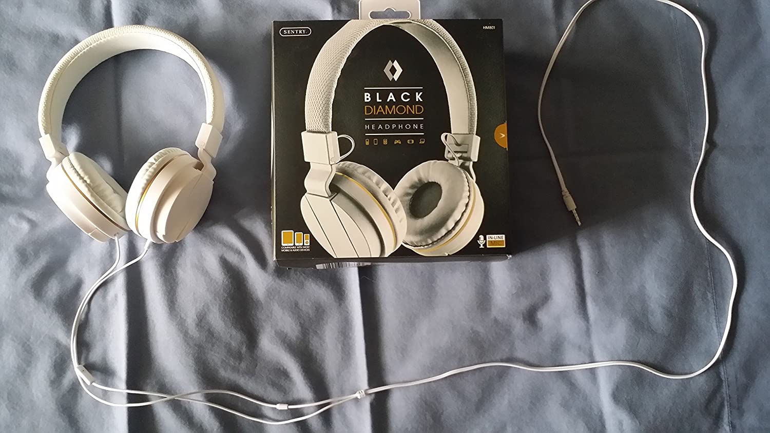 SENTRY BLACK DIAMOND STEREO HEADPHONE 