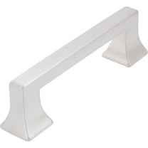 Livingstone Cabinet Pull, 3 Inches, 96 Millimeters, Satin Nickel by Stone Harbor Hardware