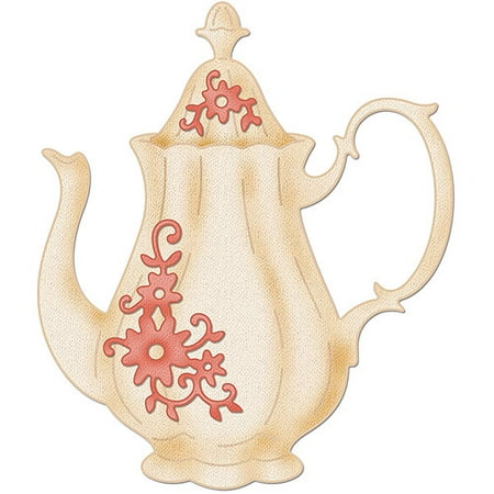CottageCutz Die W/Foam 4"X6"-Tall Teapot Made Easy