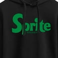thumbnail image 3 of Sprite - Monochrome - Juniors Cropped Pullover Hoodie, 3 of 5