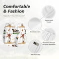 thumbnail image 4 of Rateoe Cute Farm Printed 2 in 1 Women's Workout Shorts for Athletic Gym Running Shorts with Phone Pockets-Medium, 4 of 7