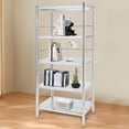 thumbnail image 2 of 5 Tier Adjustable Shelf Storage Stainless Steel Shelving, Stainless Steel Heavy Duty Shelving, 2 of 19