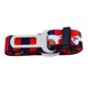 thumbnail image 3 of 2x asiento de cachorro con estampado de lunares a cuadros, correa de plomo, arnés de perro, cinturón de seguridad Afortunado Sencillez, 3 of 4