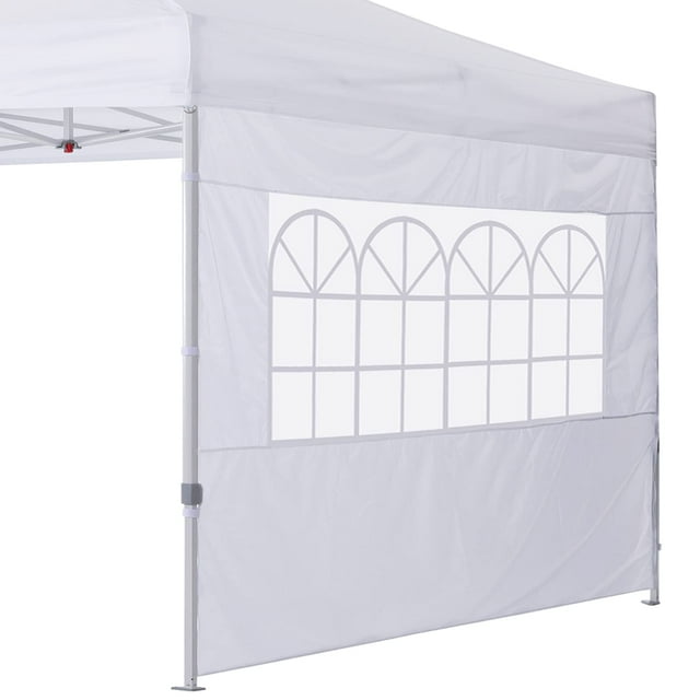 COOSHADE Panel Lateral para Carpa Plegable 10x10 Blanca