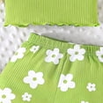 thumbnail image 7 of UAYOTSE Girl Clothes Set Summer Baby 6 12 18 24 Months 2T 3T Girl Clothes Shorts Set Floral Summer Outfits Cute Baby Clothes,Sizes 18-24 Months, 7 of 7