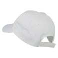 thumbnail image 3 of Passover Embroidered Washed Cap - White OSFM, 3 of 5