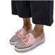thumbnail image 4 of Amzcrzy Zapatos de mujer,Zapatos de mujer,Zapatillas de mujer, Zapatos de suela plana con diamantes de imitación para mujer, zapatos casuales de un solo pie. Sandalias Mujer Zapatillas De Casa, 4 of 6
